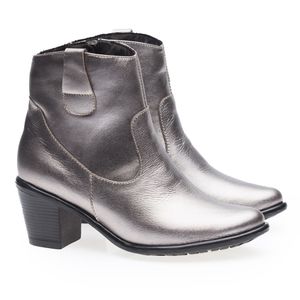Bota Doctor Shoes Couro 7715 Onix