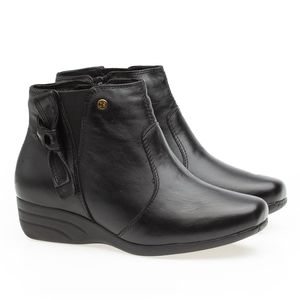 Bota Doctor Shoes Couro 1070 Preto