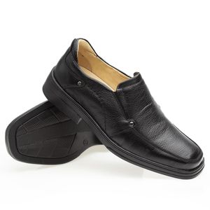 Sapato Casual Doctor Shoes Couro 910 Preto