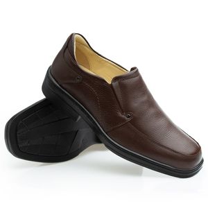 Sapato Casual Doctor Shoes Couro 910 Marrom