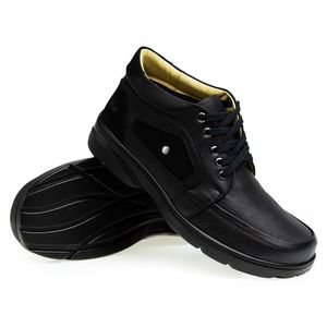 Bota Doctor Shoes Esporão Couro Graxo 8922 Preto