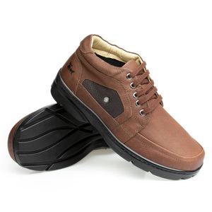 Bota Doctor Shoes Esporão Couro Graxo 8922 Marrom