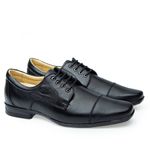 Sapato-Social-Doctor-Shoes-JOB-com-bolha-de-ar-Anti-Impacto-Couro-Floater-1748-Preto