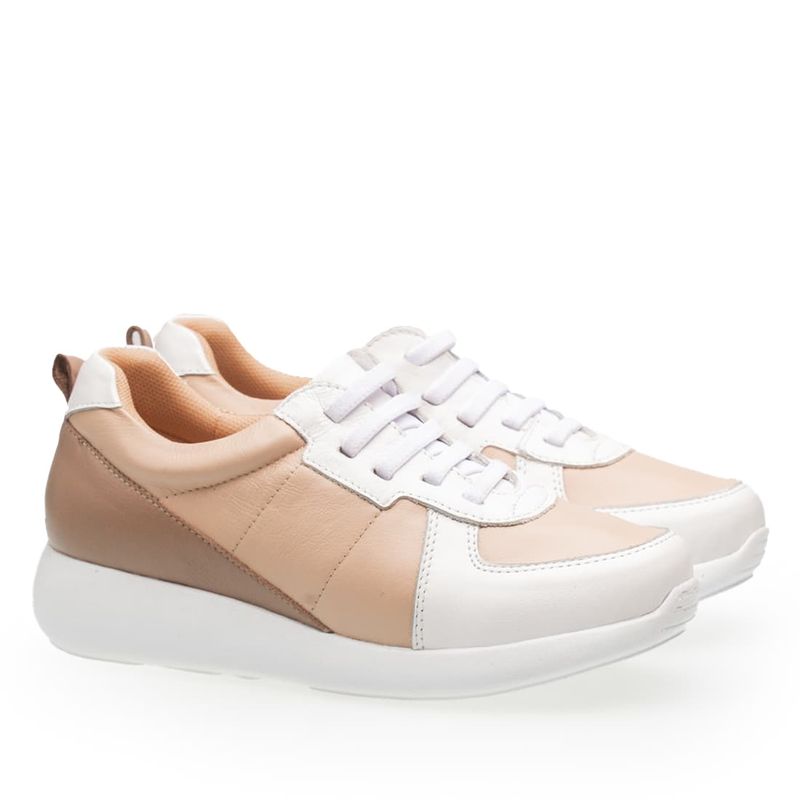 Tenis-Doctor-Shoes-Couro-1403--Elastico--Branco-Rose-Fendy