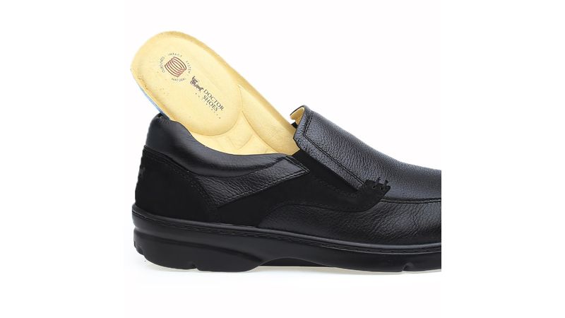 Sapato Casual Doctor Shoes Couro 5309 Preto