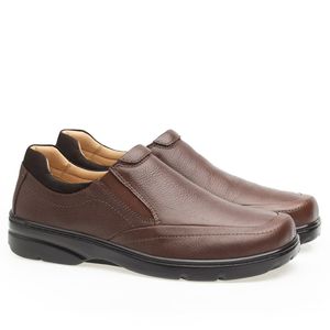 Sapato Casual Doctor Shoes Couro 5312 Marrom