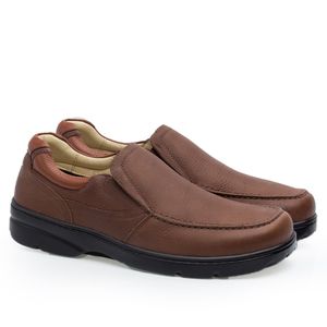 Sapato Casual Doctor Shoes Couro 5310 Marrom