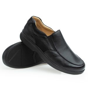 Sapato Casual Doctor Shoes Couro 3067 Preto