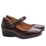 Sapato-Anabela-Doctor-Shoes-Couro-3144-Marrom-Marrom