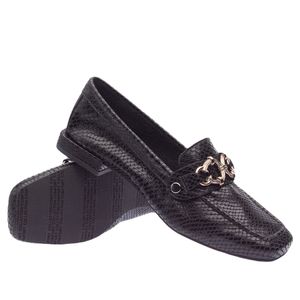 Mocassim Doctor Shoes Couro 99173 Preto