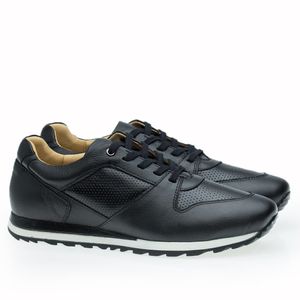 Tênis Doctor Shoes Couro 4062 Preto