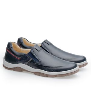 Tênis Doctor Shoes Couro 1918 Marinho/Roma Marinho/Framboesa