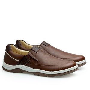 Tênis Doctor Shoes Couro 1918 Camel