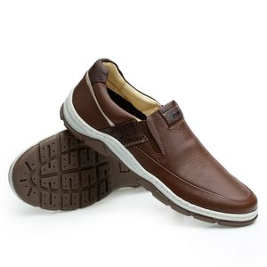 Tênis Doctor Shoes Couro 1918 Camel