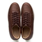 Tenis-Doctor-Shoes-Sneaker-Esporao-Couro-2408-Marrom