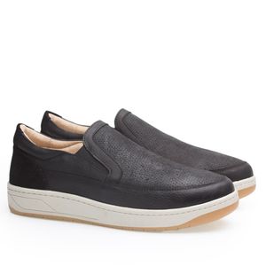 Tênis Doctor Shoes Sneaker Esporão Couro 2409 Preto