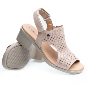 Sandália Doctor Shoes Couro 1565 Deserto