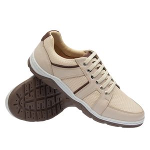 Tênis Doctor Shoes Couro 1922 Palha