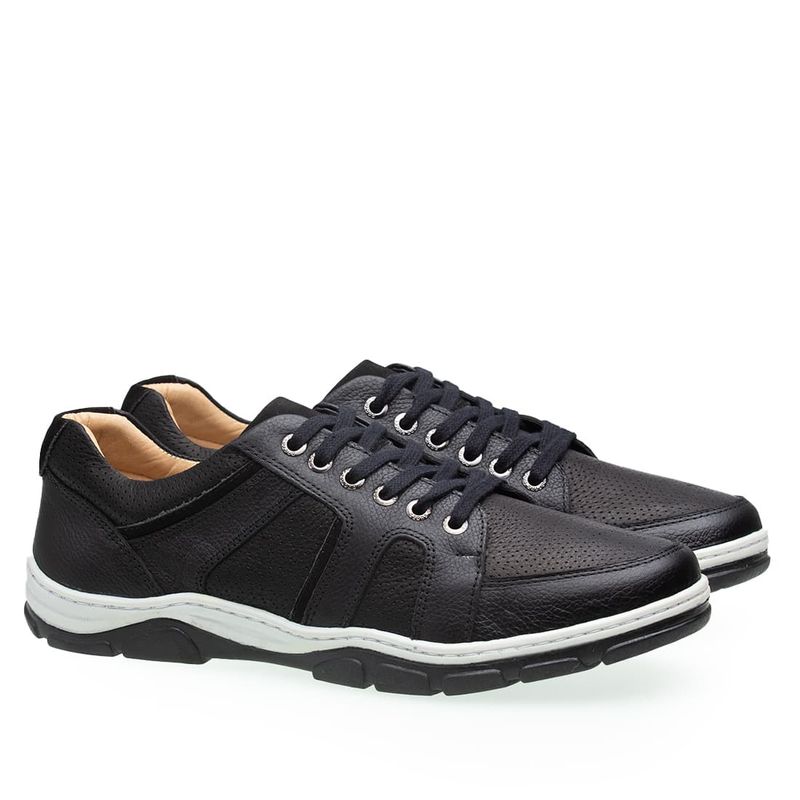 Tenis-Doctor-Shoes-Esporao-Couro-1922-Preto
