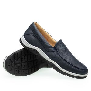 Tênis Doctor Shoes Esporão Couro 1923 Marinho