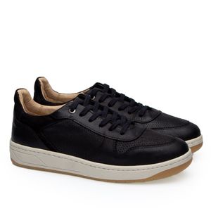 Tênis Doctor Shoes Sneaker Esporão Couro 2408 Preto