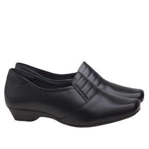 Sapato Salto Doctor Shoes Couro 38047 Preto