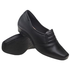 Sapato Salto Doctor Shoes Couro 38047 Preto