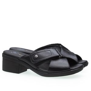 Tamanco Doctor Shoes Couro 1566 Preto