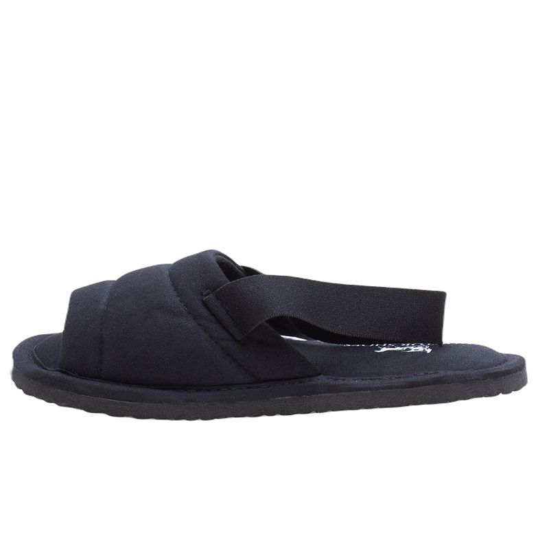 Chinelo-Doctor-Shoes-Pluma-para-quarto-02180-Preto