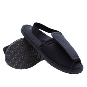 Chinelo Doctor Shoes Pluma para quarto 02183 Preto