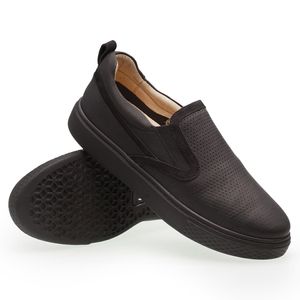 Tênis Doctor Shoes Slip On 2191 Preto