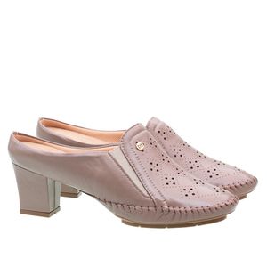 Sapato Salto Doctor Shoes Couro 799 Fendy