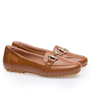 Mocassim Doctor Shoes Couro 1176 Camel