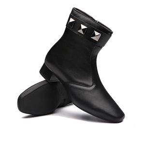 Bota Doctor Shoes em Couro 33049 Preto
