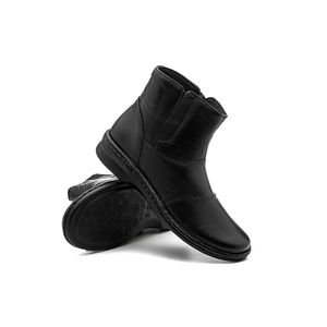 Bota Doctor Shoes Couro 373 Preto