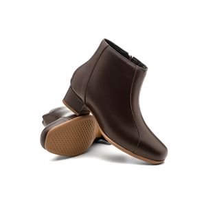 Bota Doctor Shoes Couro 1216 Marrom