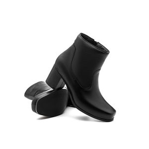 Bota Doctor Shoes Couro 1514 Preto