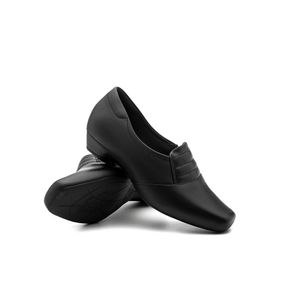 Sapato Salto Doctor Shoes Couro 38047 Preto