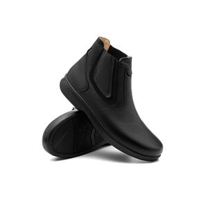 Bota Doctor Shoes Esporão Couro 3054 Preto