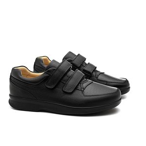 Sapato Casual Doctor Shoes Couro 3058 Preto