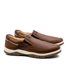Tênis Doctor Shoes Couro 1918 Camel