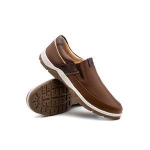 Tênis Doctor Shoes Couro 1918 Camel