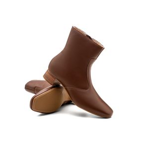 Bota Doctor Shoes em Couro 33050 Cacau
