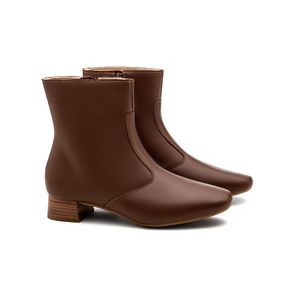 Bota Doctor Shoes em Couro 33050 Cacau