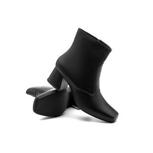 Bota Doctor Shoes em Couro 46001 Preto