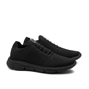 Tênis Doctor Shoes Knit 60201 (Elástico) Preto