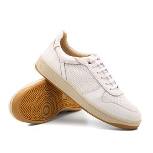 Tênis Doctor Shoes Sneaker Esporão Couro 2408 Branco