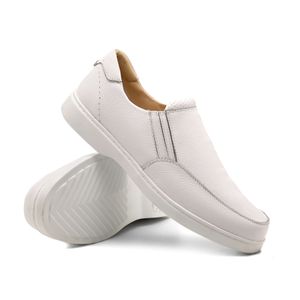 Sapato Casual Doctor Shoes Couro 410 Branco