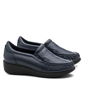 Mocassim Doctor Shoes Couro 200 Petróleo