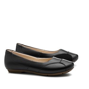 Sapatilha Doctor Shoes Couro 1304 Preto